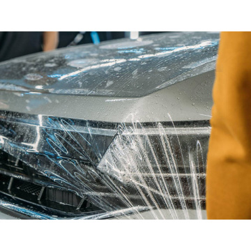 Self-healing car paint protection film