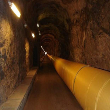 Mine layflat flexible ventilation ducting