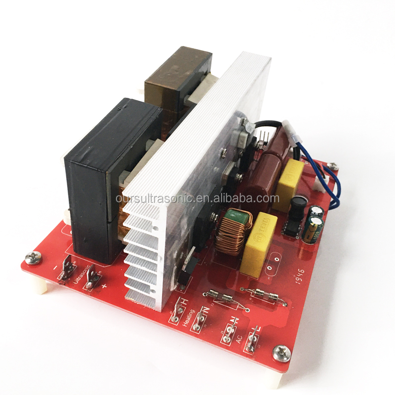 300W ultrasonic transducer driver pcb generator 20khz,25khz,28khz,30khz,33khz,40khz for frequency cleaning