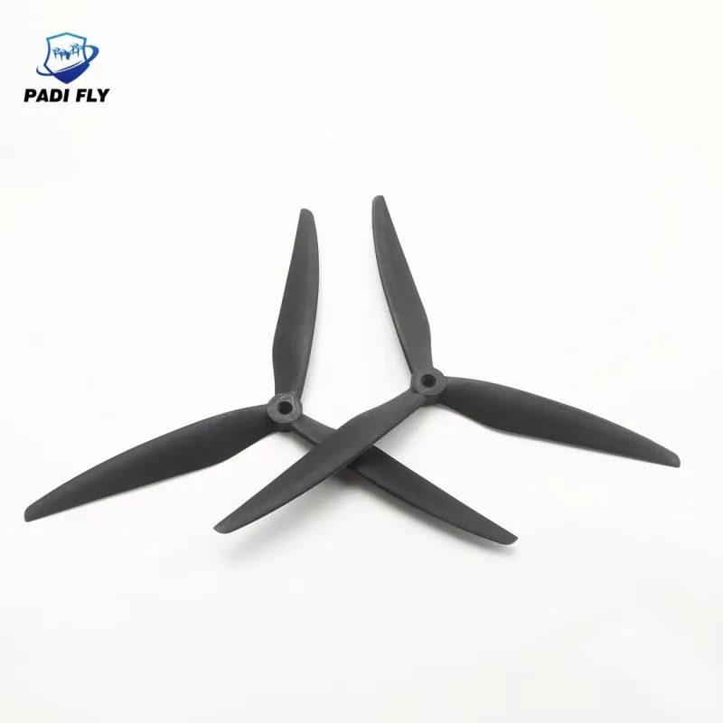 Drone Propeller: 9 Inch Three Leaf Fiberglass RC Aircraft Accessory