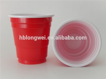 2oz eco-friendly disposable plastic baverage cup beer pong games