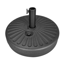 Black Water Parasol Stand Base 21L Portable