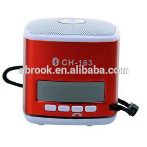 Wholesale cube stereo handsfree bluetooth speaker light