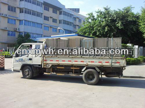 Cargo transport wire storage cage