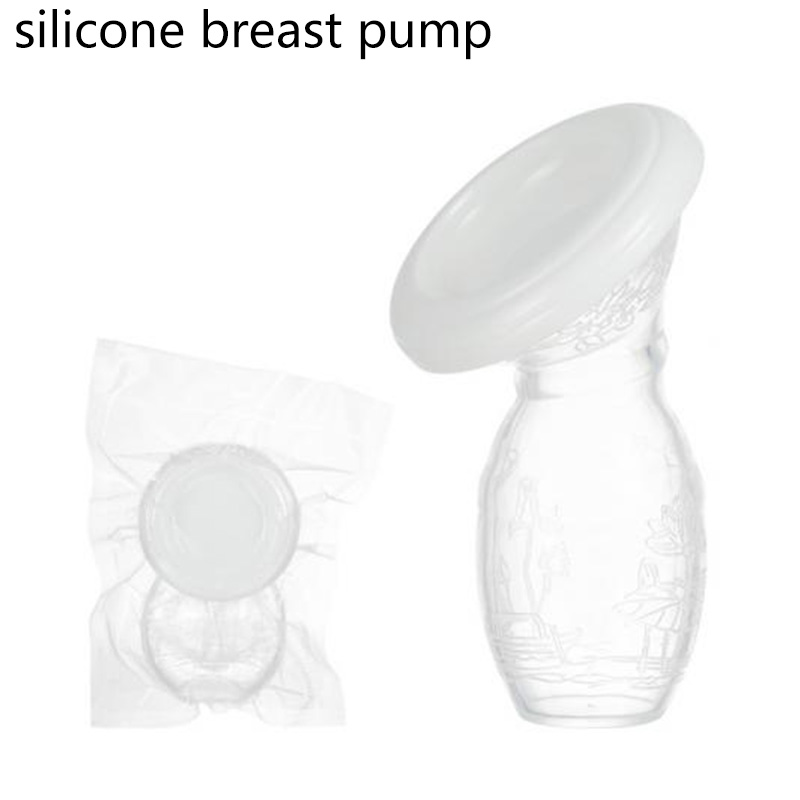 Silicone breastfeeding manual breast Pump