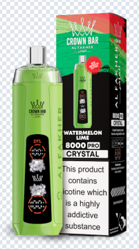 Al Fakher Crown Bar 8000 0.5% USA