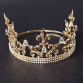 Gold Metal Flower-de-Luce Pageant Tiaras