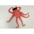Pluche handpop Octopus voor baby