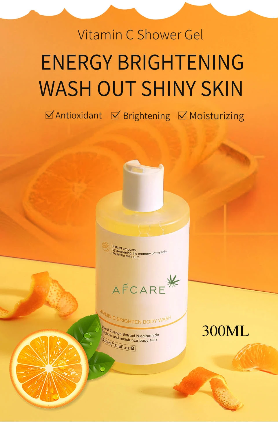 Amino Acid Shower Gel Moisturizing Amino Acid Essence Skin Whitening Shower Gel Body Wash Perfume Shower Gel