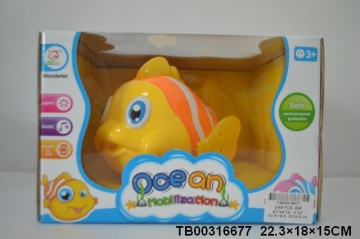 B/O FISH,WITH LIGHT,MUSIC