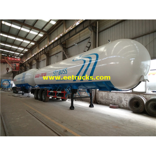 30ton LPG Gas Delivery Trailer Tanks