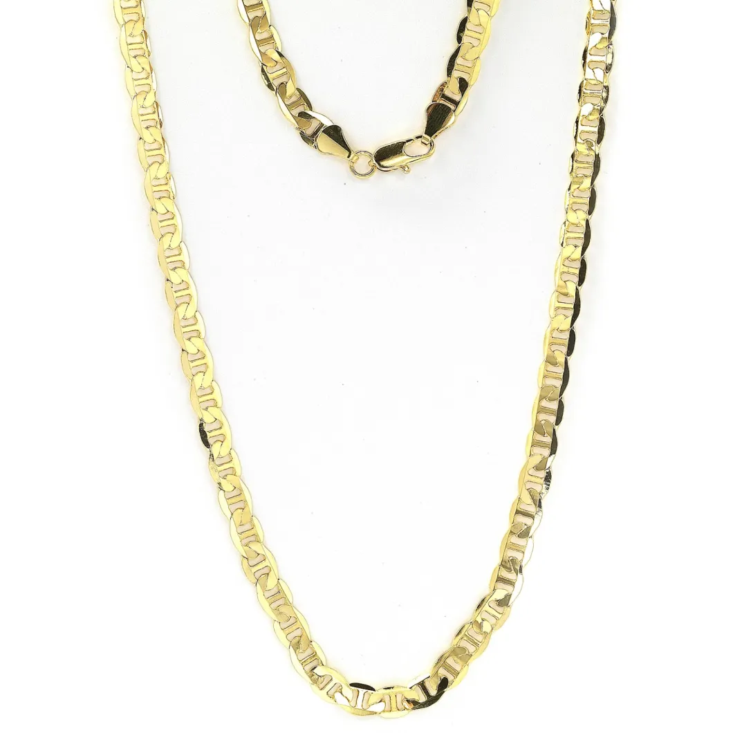 Brass Chain Necklace in Gold Platting Fashion Jewelry