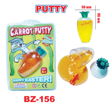 Carrot Shaped Easter Putty toys