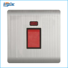 45A lighting wall switch with neon