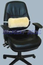 sheepskin plush back supporting cushion