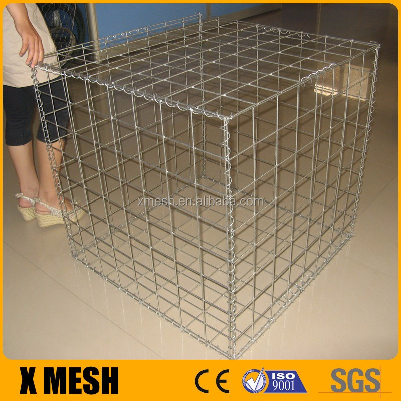 ASTM A975 Standard Gabion rock netting, wire gabion, gabion mesh for Strengthening structure of soil