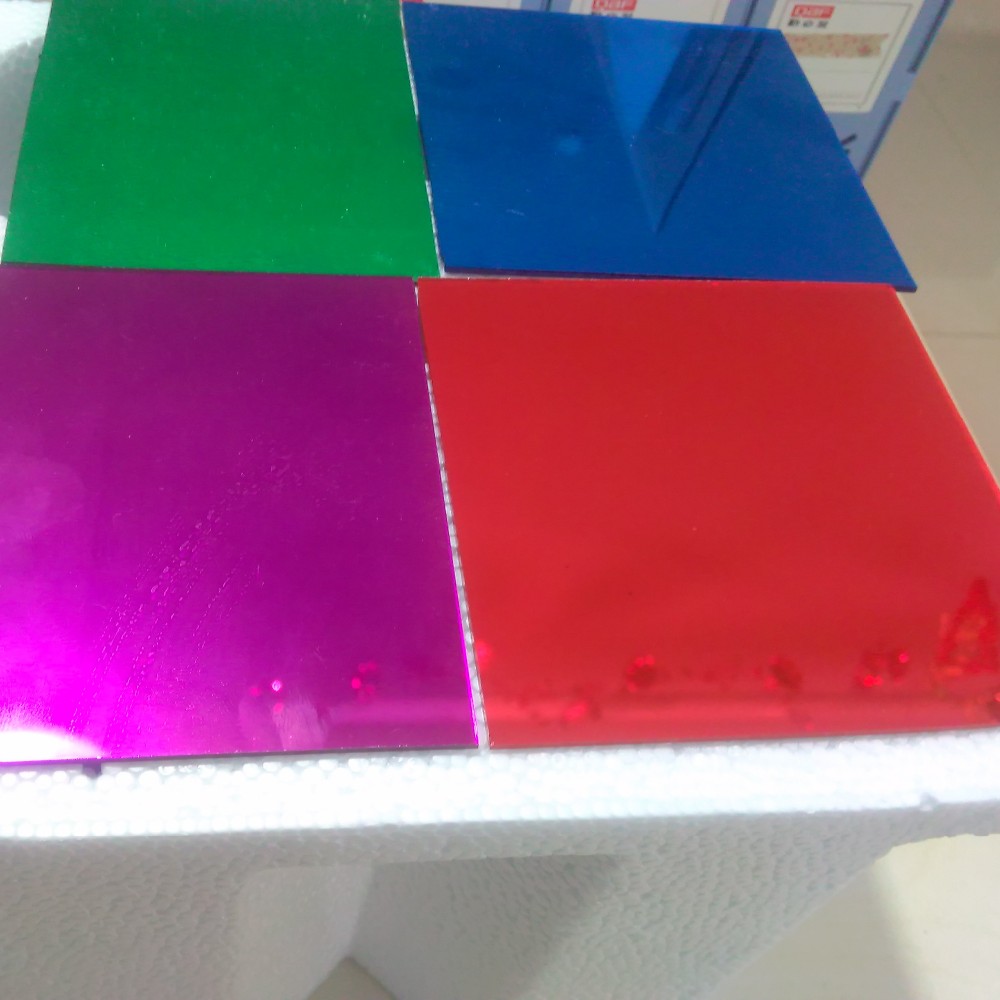 Titanium coating color mirror