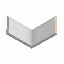 Architectural beautiful design primed mdf moulding millwork components for residential and commercial application