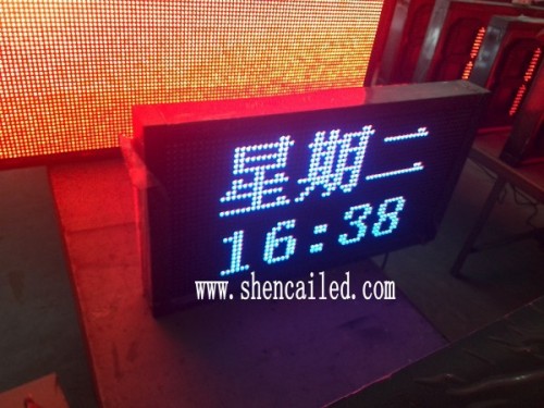 shenzhen double colors electronic highway message boards