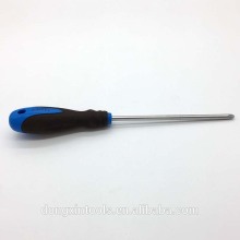 Double color handle single CRV material screwdriver