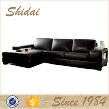 948 sofa leather material / corner sofa top grade leather / extra long leather sofa
