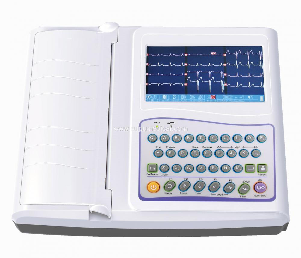 Intelligent 12 Channel ECG Machine Electrocardiograph