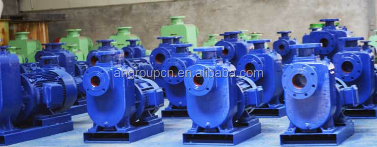 high power diesel engine self priming centrifugal water dewatering pumps