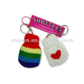 Mini Instant Gel Hand Warmer with Key Ring