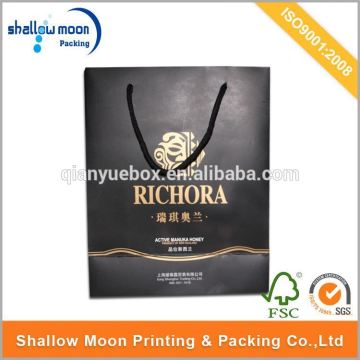 Printed logo bulk reusable shopping bags