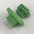 Morsettiera plug-in per montaggio a pannello a 6 pin