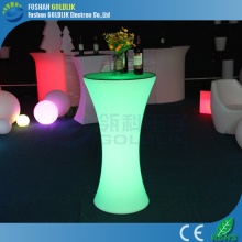 Bar Theme Furniture RGB Light up Cocktail Table