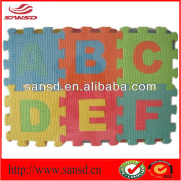 Kid's EVA floor mats | EVA foam baby alphabet jigsaw mats