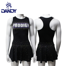 Black racer back cheer practice tanks