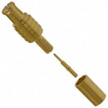 MCX plug connector straight angle