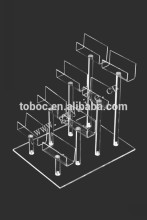 acrylic showcase/ bag display stand/acrylic display stand