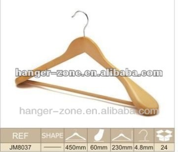 wooden suit hanger