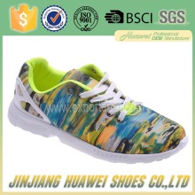 3D Printing Canvas Shoes Men Sport Running Sneaker Shoes