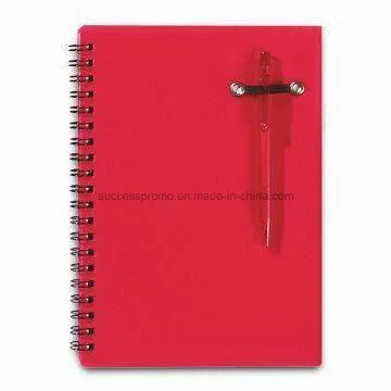 A6 Customized Office Use Wire Spiral Binding Notebook