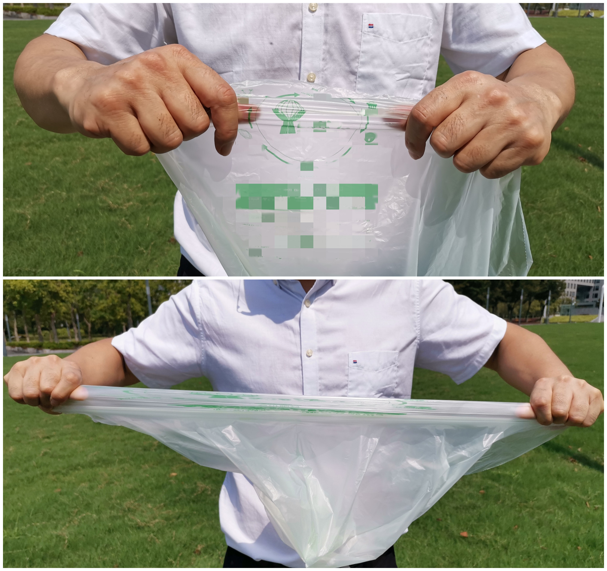 Cornstarch Disposable Waterproof Rubbish Bag