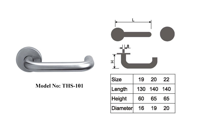 The Advantages of Stainless Steel Tube Door Lever Handles