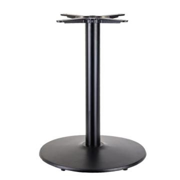 Round Base Black Cast Iron Furniture Table Base