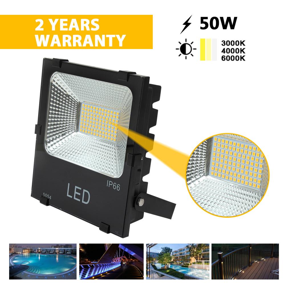 Holofote LED externo de 50 watts