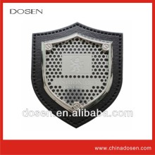 custom engraved logo jeans leather label