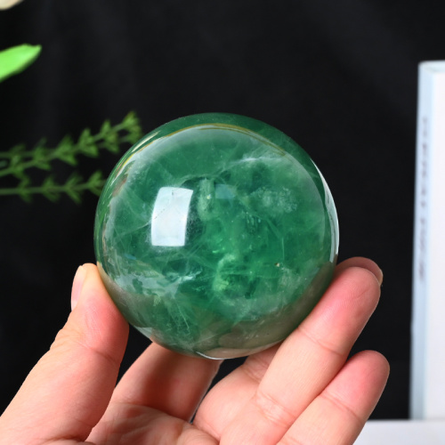 绿色氟水晶球球