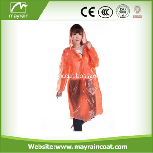 Disposable Waterproof Raincoat