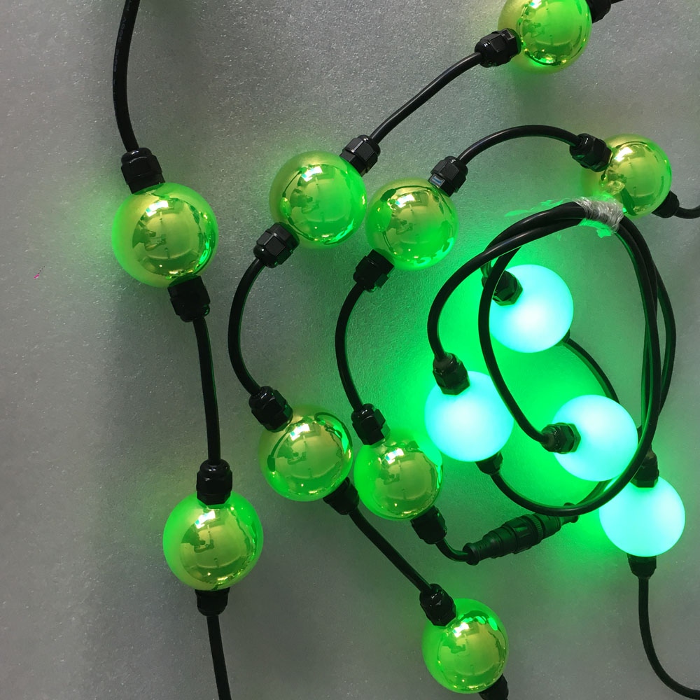 මැජික් ඩීඑම්එක්ස් RGB LED බෝල තිරය ආලෝකකරණ නූල