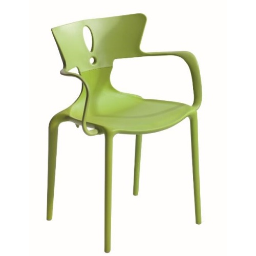 Silla de plastico doble colores