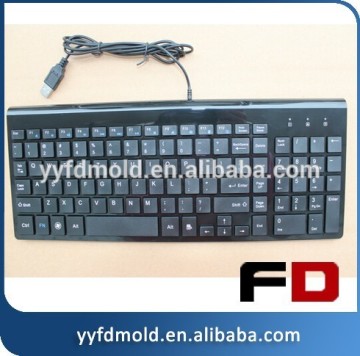 plastic keyboard molding injection plastic keyboard mould plastic shell mould