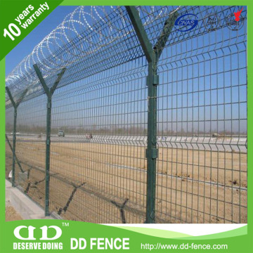 High Security Fence /3D Fence / Welded Wire Airport Fence