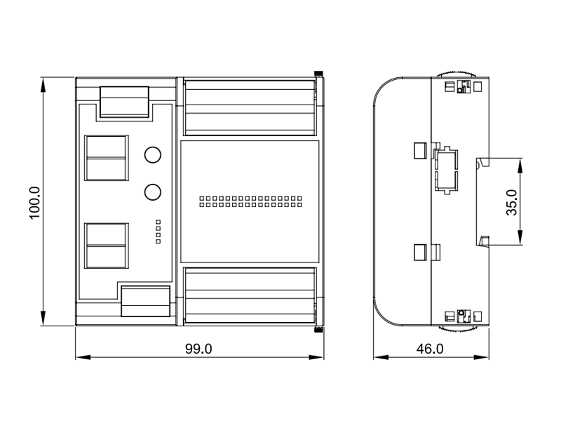 IP20 NPN PNP Master Module 